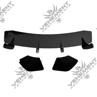 Difuzor Bara Spate Volkswagen Scirocco Cu 4 Lame