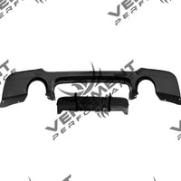 Difuzor Bara Spate BMW E92 P Style Aspect 335