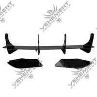 Difuzor Bara Spate Volkswagen Scirocco Cu 4 Lame