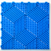 PLACI MODULARE VHM 3D PENTRU PODEA 40X40 CM - ALBASTRU DESCHIS