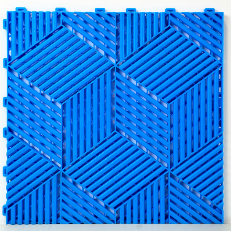 PLACI MODULARE VHM 3D PENTRU PODEA 40X40 CM - ALBASTRU DESCHIS