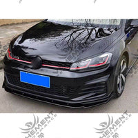 Lip Prelungire Bara Fata Volkswagen Golf 7.5 model R/R-Line/GTI, 2017-2020