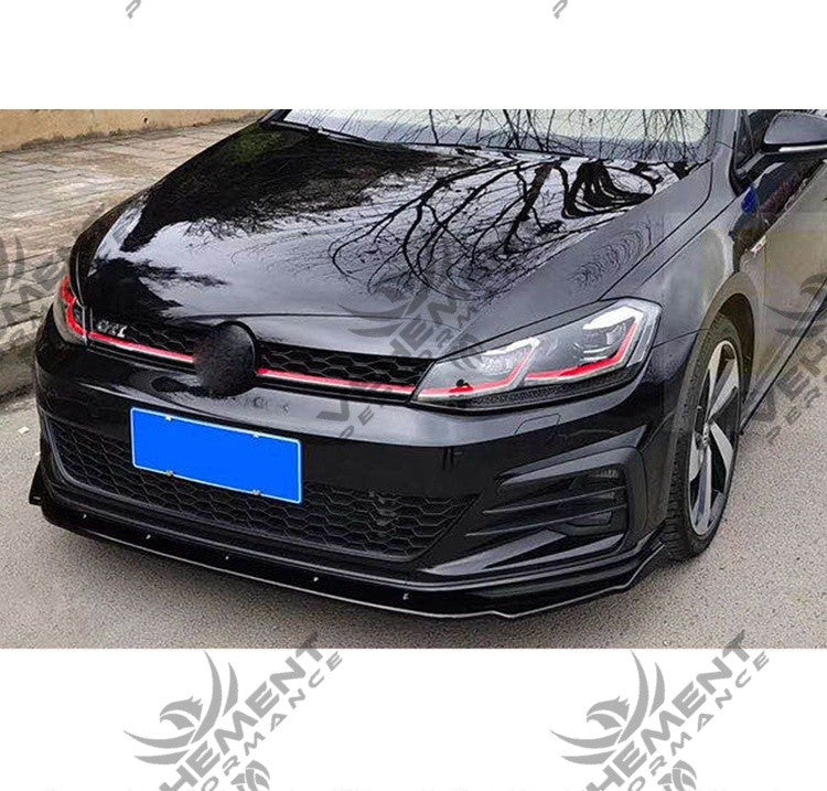 Lip Prelungire Bara Fata Volkswagen Golf 7.5 model R/R-Line/GTI, 2017-2020