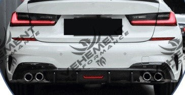 Difuzor Bara Spate BMW Seria 3 model G20 cu stop LED F1