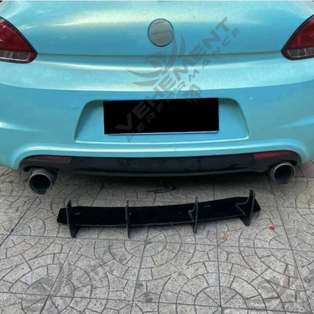 Difuzor Bara Spate Volkswagen Scirocco Cu 4 Lame