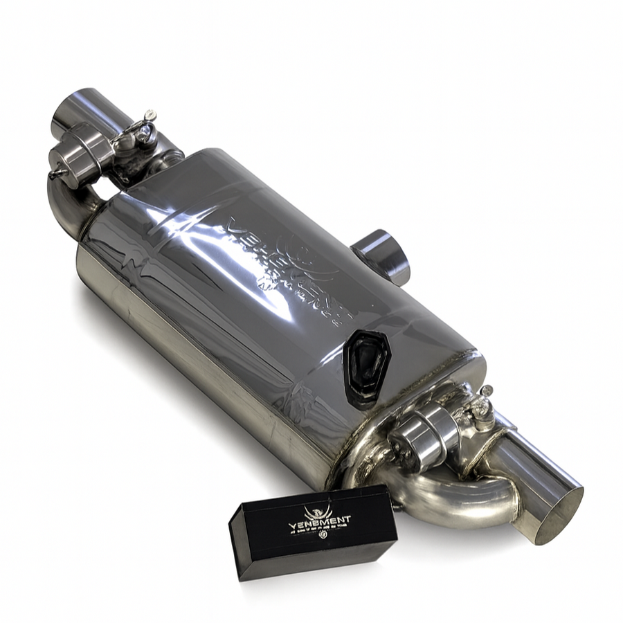 TOBA ACTIVA CENTRALA - SISTEM DE EVACUARE CU CLAPETA PE 76 MM, VEHEMENT PERFORMANCE