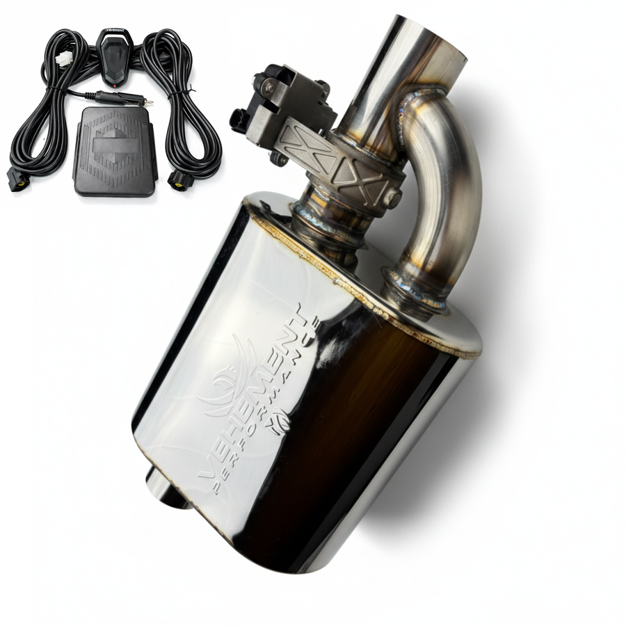 TOBA ACTIVA - SISTEM DE EVACUARE CU CLAPETA CU SISTEM ELECTRIC, VEHEMENT PERFORMANCE