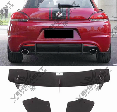 Difuzor Bara Spate Volkswagen Scirocco R 2015-2016